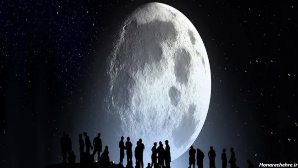 عکس ماه امشب ۱۴۰۴