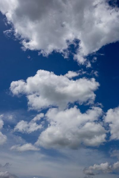 عکس آسمان پر از ابر