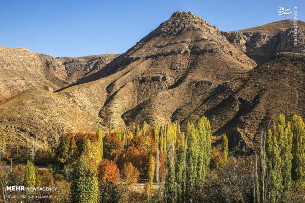 عکس آسمان پاییزی
