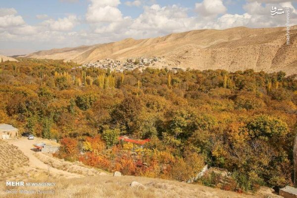 عکس آسمان پاییزی