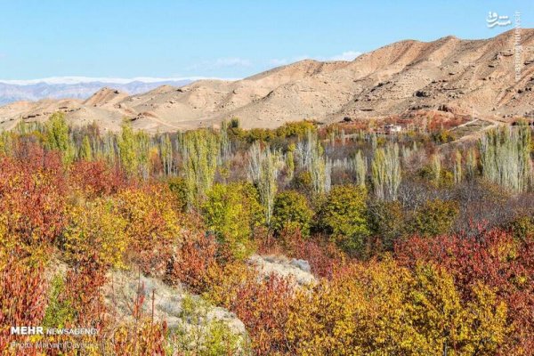 عکس آسمان پاییزی
