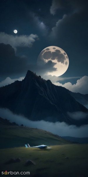  عکس آسمان تو شب