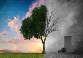  عکس چمن و درخت