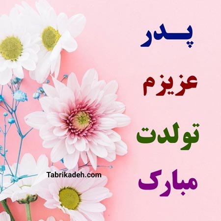  تبریک تولد پدر در اینستاگرام