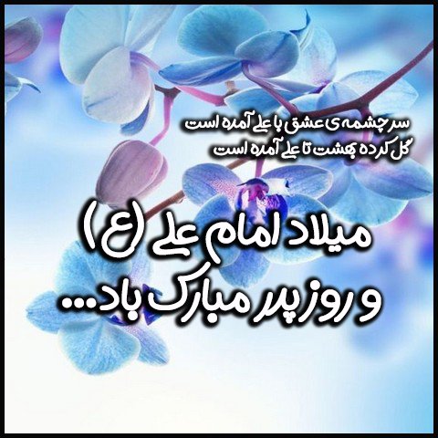  عکس تبریک ولادت حضرت علی و روز پدر