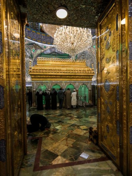  عکس حرم امام علی با کیفیت 4k