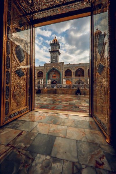  عکس حرم امام علی برای استوری