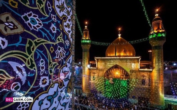 عکس حرم حضرت علی برای پروفایل