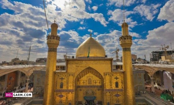 عکس حرم حضرت علی برای پروفایل