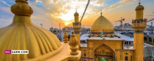 عکس حرم حضرت علی برای پروفایل