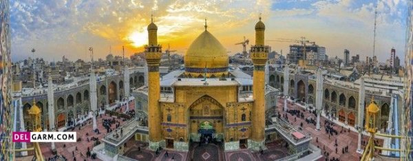 عکس حرم حضرت علی برای پروفایل