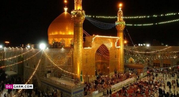 عکس حرم حضرت علی برای پروفایل