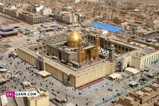 عکس حرم حضرت علی برای پروفایل