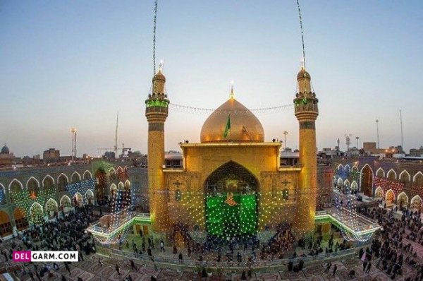 عکس حرم حضرت علی برای پروفایل