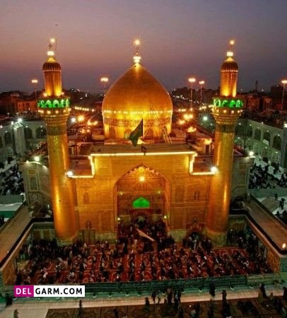 عکس حرم حضرت علی برای پروفایل
