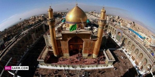 عکس حرم حضرت علی برای پروفایل