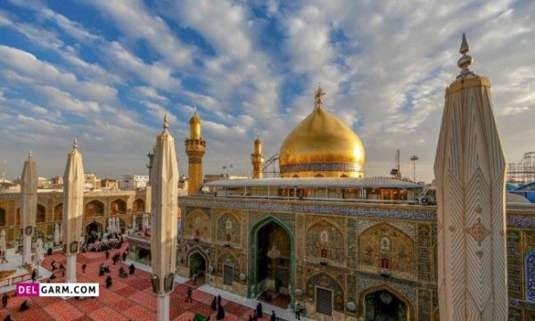 عکس حرم حضرت علی برای پروفایل