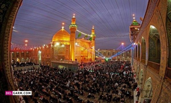 عکس حرم حضرت علی برای پروفایل
