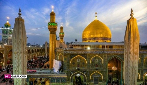 عکس حرم حضرت علی برای پروفایل