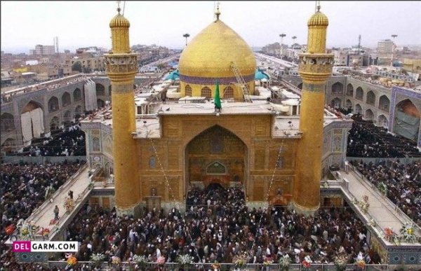 عکس حرم حضرت علی برای پروفایل