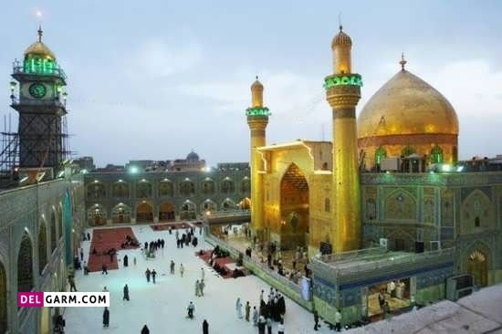 عکس حرم حضرت علی برای پروفایل