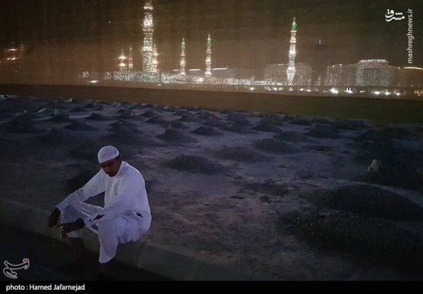  عکس مسجد النبی و قبرستان بقیع