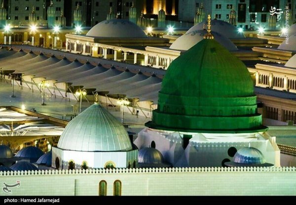  عکس مسجد النبی و قبرستان بقیع