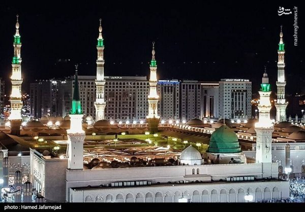  عکس مسجد النبی و قبرستان بقیع