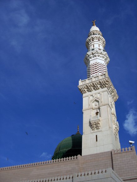  عکس مسجد النبی نمای بیرونی