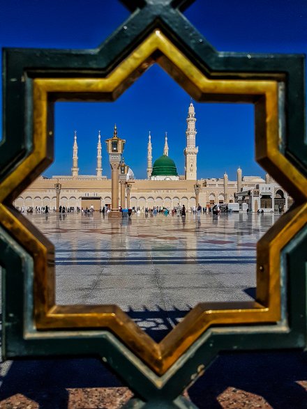  عکس مسجد النبی نمای بیرونی