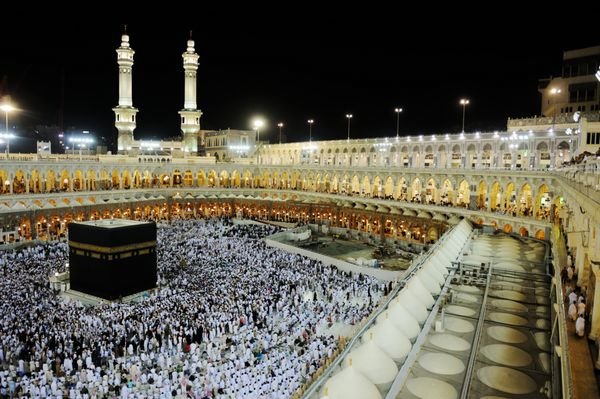  عکس مسجد النبی در شب