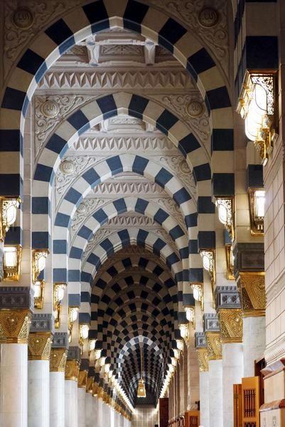  عکس مسجد النبی در شب