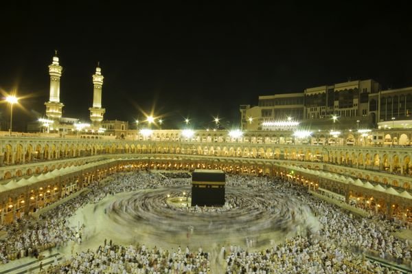  عکس مسجد النبی در شب