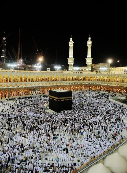  عکس مسجد النبی در شب