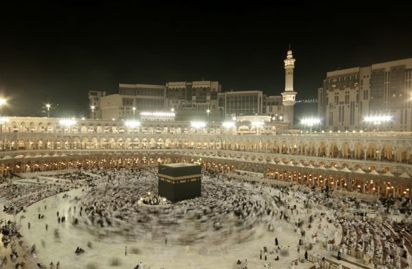  عکس مسجد النبی در شب
