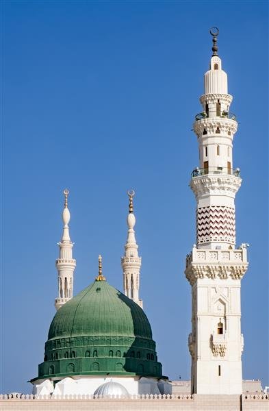  عکس مسجد النبی در شب