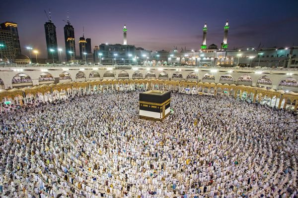  عکس مسجد النبی در شب