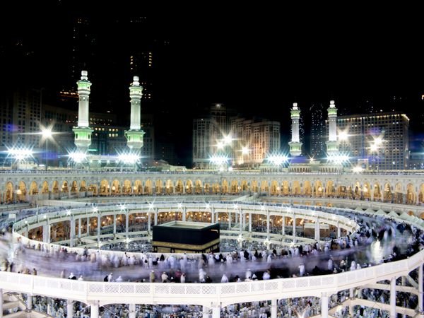  عکس مسجد النبی در شب