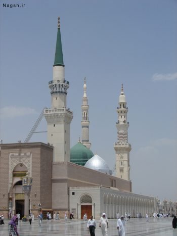  عکس مسجد پیامبر در مدینه