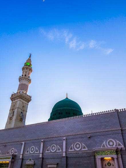 عکس مسجد پیامبر در شهر مدینه