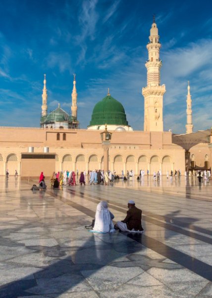  عکس مسجد پیامبر در شهر مدینه