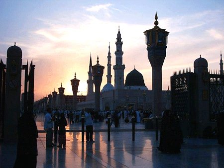 عکس مسجد پیامبر در شهر مدینه