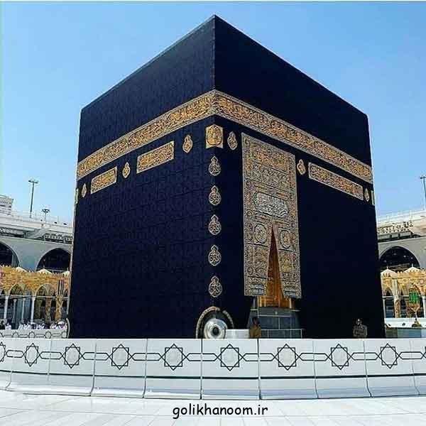  عکس خانه خدا در شب