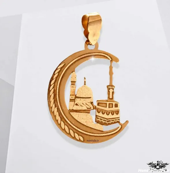  عکس پلاک کعبه طلا