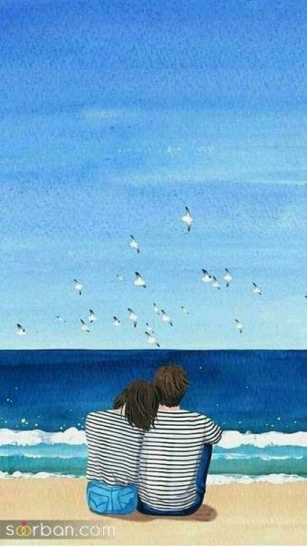  تصویر زمینه گوشی عاشقانه دونفره متحرک