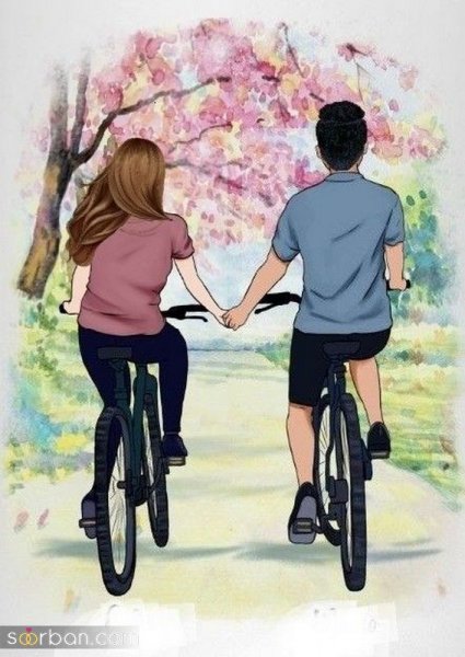  تصویر زمینه گوشی عاشقانه دونفره متحرک