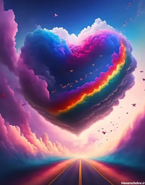 عکس قلب عاشقانه جدید