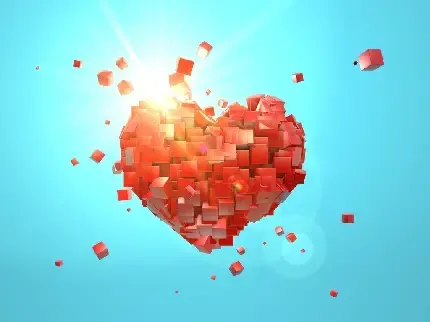  عکس قلب عاشقانه دونفره