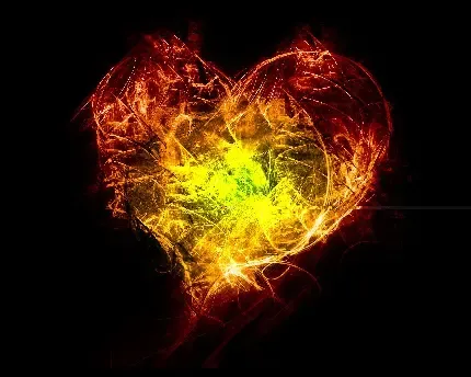  عکس قلب عاشقانه دونفره