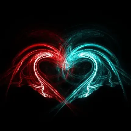 عکس قلب عاشقانه دونفره